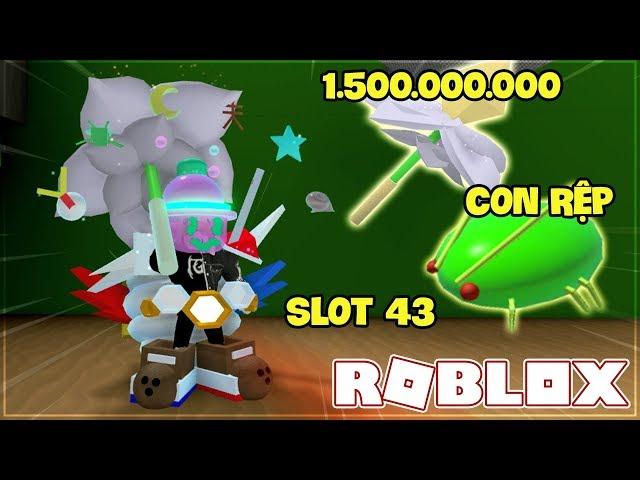 MÌNH CHẾ TẠO PETAL WAND - CÁCH TÌM CON RỆP CÂY - MUA SLOT ONG THỨ 43 | Bee Swarm Simulator (Roblox)