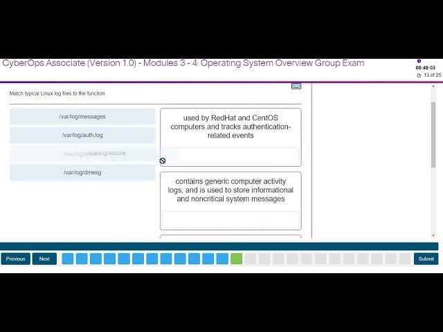 Modules 3 - 4 Operating System Overview Group Exam - CyberOps 1.0