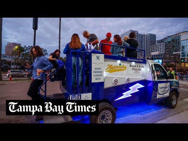 See that Zamboni cruising Tampa before Lightning games? We took a ride.