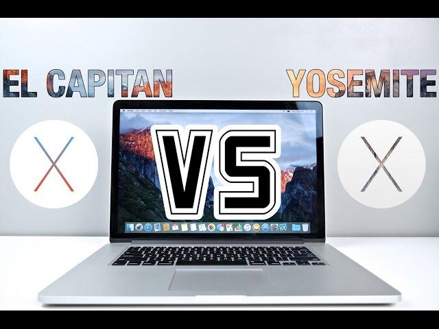 OS X El Capitan VS Yosemite Speed Test - Is It Faster?