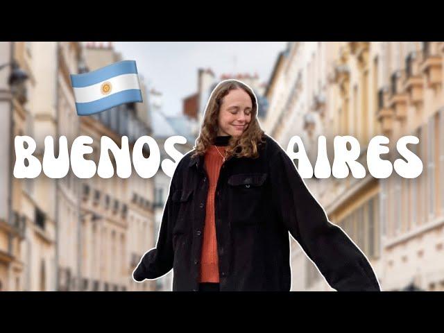 MY NEW LIFE IN BUENOS AIRES, ARGENTINA (feeling at home) | vlog