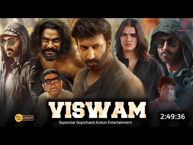 Viswam 2024 Full Movie Hindi Dubbed Latest South Update | Gopichand New Movie | Kavya | South Movie