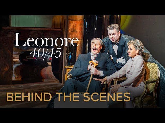 Behind the scenes of LEONORE 40/45 Liebermann – Theater Bonn