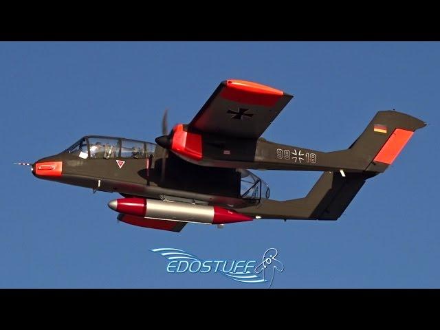 RARE! North American Rockwell OV-10B Bronco - Takeoff from Split Airport LDSP/SPU