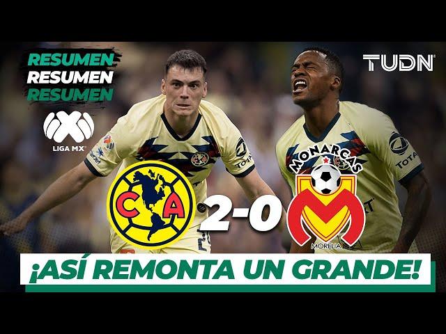 Resumen y Goles | América 2 - 0 Morelia | Liga Mx - AP 19 - Semifinal | TUDN