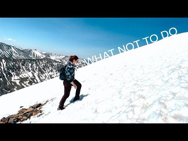 How NOT to Hike Your First 14er! (Quandary Peak, Colorado)