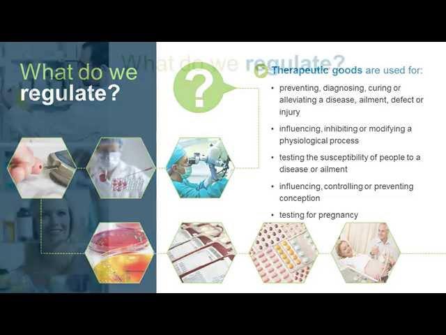 The role of the TGA: Information for health professionals