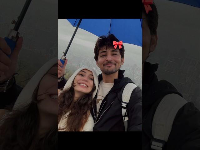 hona tha pyaar....️ #darshanravaldz #dharalsurelia #love #trendingshorts #bluefamily #newlyweds