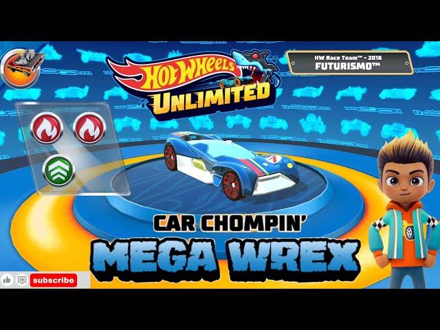 Hot Wheels Unlimited - Lets race Mega wrex Futurismo