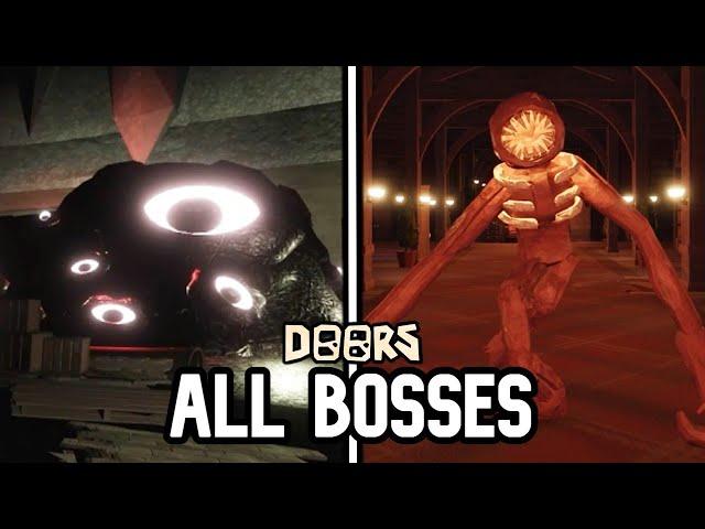 Roblox DOORS: Floor 1 & 2 - All Bosses