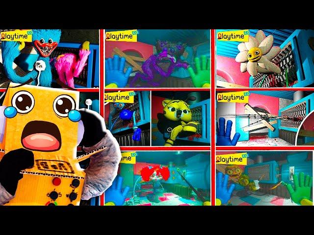 ВСЕ НОВЫЕ БОССЫ Poppy Playtime 3 В ДРОБИЛКЕ! ПОППИ 3 ГЛАВА