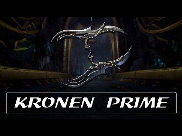 Warframe Weapon Encyclopedia - Kronen Prime (2022)