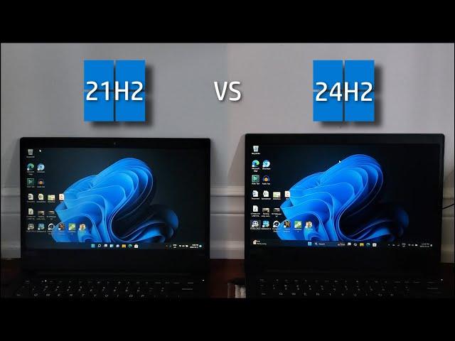 Windows 11 21H2 vs Windows 11 24H2 - SPEED TEST