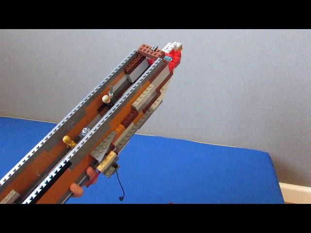 Обзор самоделки: LEGO космический крейсер