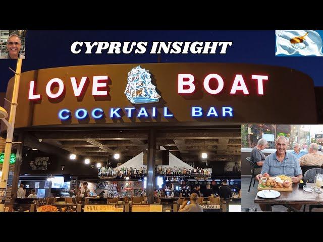 Love Boat Cocktail Bar Protaras Cyprus - Delish Dinner.