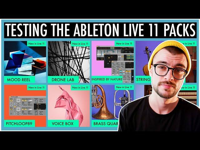 Testing Out The NEW Ableton Live 11 Packs! | Inspired By...