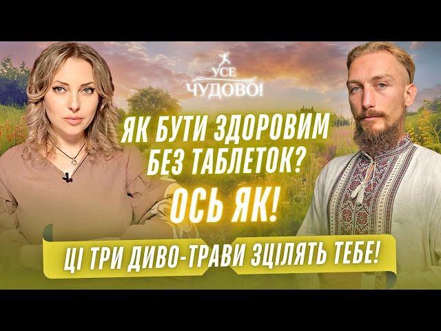 Як бути здоровим без таблеток? Ось як! Ці три диво-трави зцілять тебе!