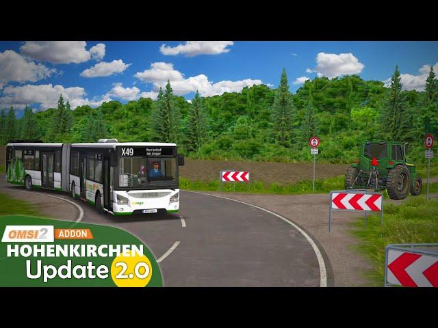 OMSI 2 Hohenkirchen Update V2 - Neue Express-Linie!  | #1249