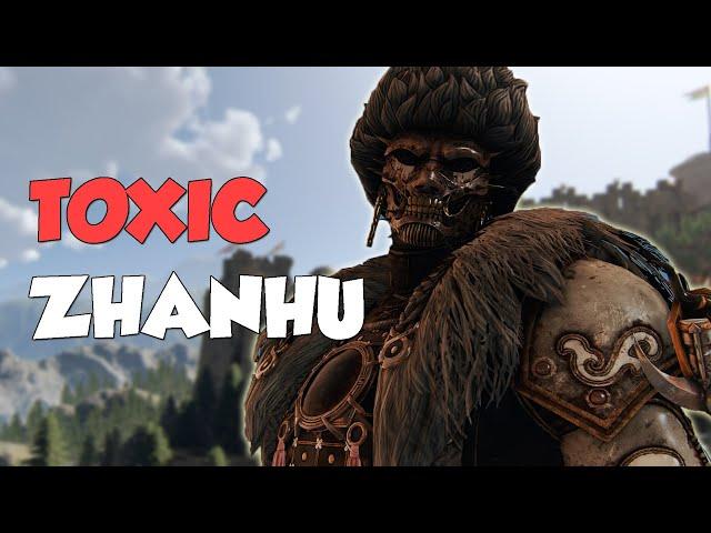 Toxic Zhanhu Getting Salty Out Of This Air | For Honor
