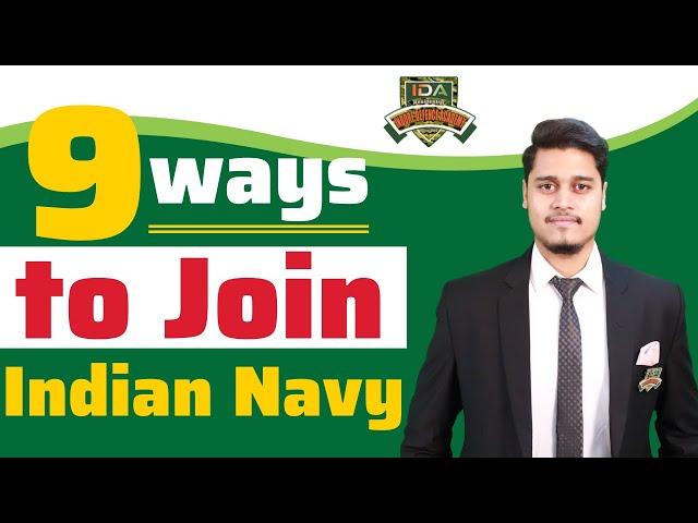 9 ways to Join Indian Navy ||  INDORE DEFENCE ACADEMY || #joinindiannavy