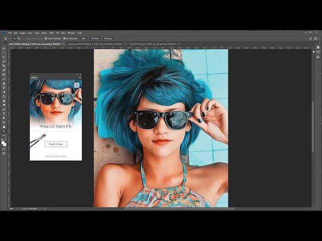 Free Oil Paint FX Plugin for Photoshop