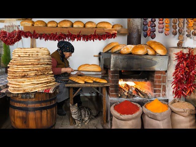 Lezgin Bread from Fresh Flour | Rustic and Flavorful Homemade Bread