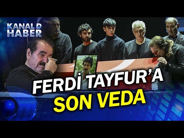 Arabeskin Prensi Ferdi Tayfur'a Son Veda! İbrahim Tatlıses, Orhan Gencebay...