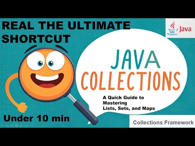 Learn Java Collections in 10 Minutes: A Quick Guide to Mastering Lists, Sets, and Maps! | JCF