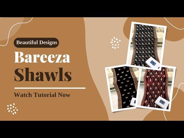 Elevate Your Style: Unveiling the Timeless Bareeza Shawl Collection | #barzee #fashionista #nebulix