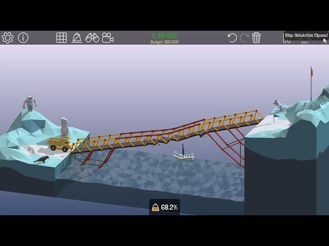 Poly Bridge | 3-5: Dump Slope