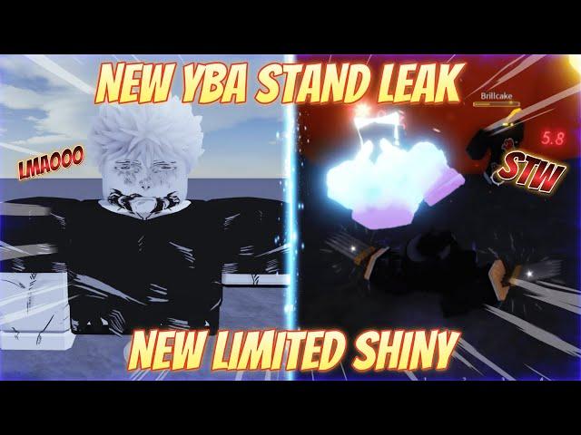 [YBA] STW STAND LEAK + NEW LIMITED SHINY