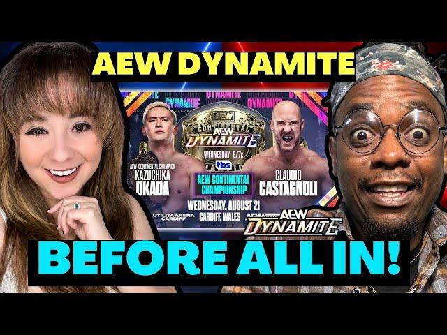 AEW Dynamite in Cardiff, Wales! (8/21/24) w/ Denise & Reg