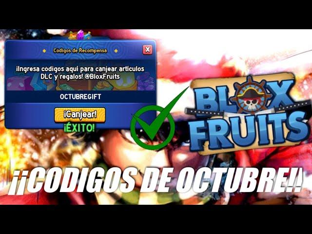 codigos para blox fruits (octubre 2024)