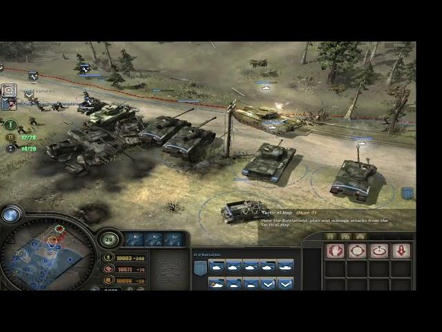 Company of Heroes: Opposing Fronts (In 4K HD) Epic field battle