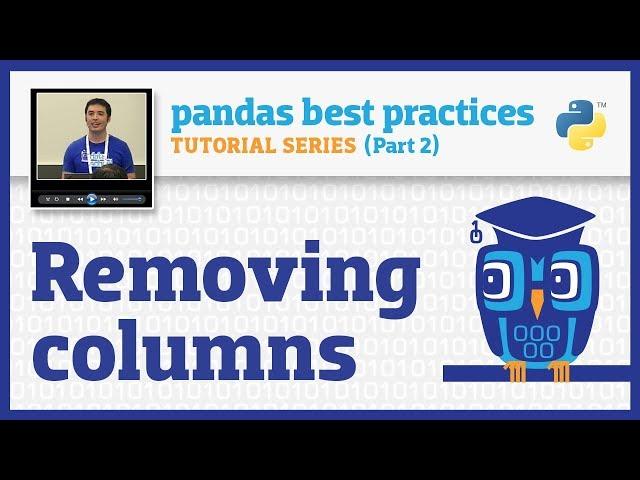 pandas best practices (2/10): Removing columns