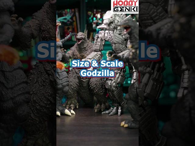 Size & Scale !  2023 Godzilla Minus One S.H.MonsterArts