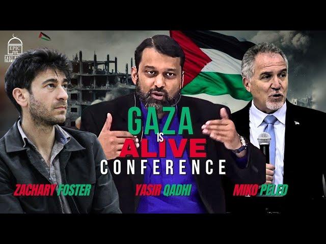 Gaza is Alive Conference | Q&A Panel Discussion | Shaykh Dr. Yasir Qadhi, Miko Peled, Zachary Foster