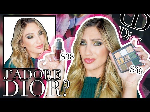 IS DIOR WORTH THE SPLURGE? // DIOR LIP GLOW OIL + BACKSTAGE EYE PALETTE