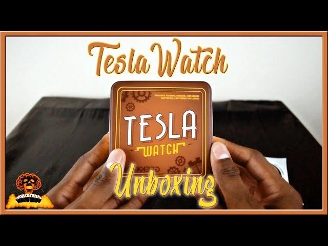 ThinkGeek ► Telsa Watch Unboxing and Setup