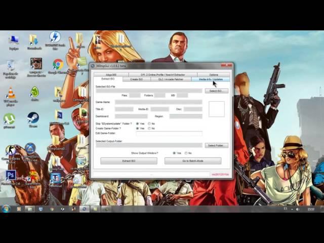 Como usar 360mpgui para convertir un juego de xbox360 a rgh