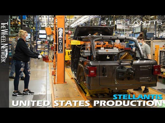 Stellantis Production in the United States – Chrysler, Dodge, Jeep, Ram (Formerly FCA Fiat Chrysler)