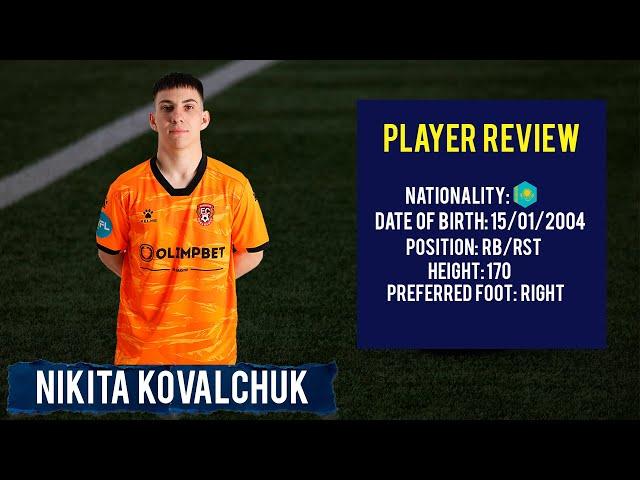 ● NIKITA KOVALCHUK | RB/RST | FC SHAKHTER KARAGANDY ●