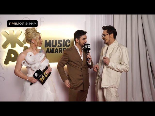 Дима Билан @bilanofficial на Красной дорожке Премии ЖАРА Music Awards 2024