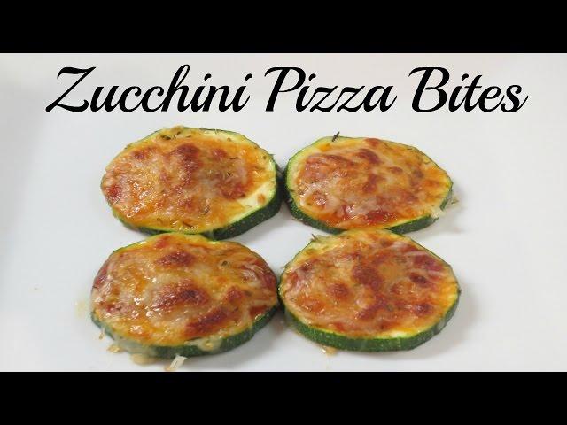 How to Make Zucchini Pizza Bites - Recipe!