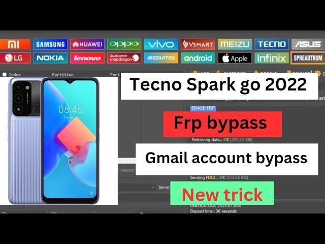 Tecno Spark go 2022 frp bypass / Tecno Spark go 2022 frp unlock tool / tecno frp bypass