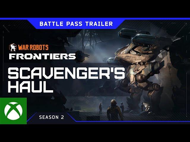 War Robots: Frontiers | Scavenger's Haul Battle Pass Trailer