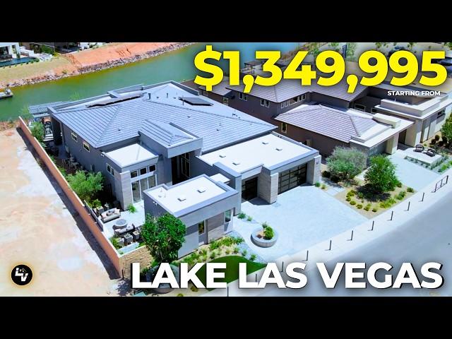 Tour MASSIVE Lake Las Vegas Luxury New Home With In-Law Suite PLUS Easy Access To Lake Las Vegas