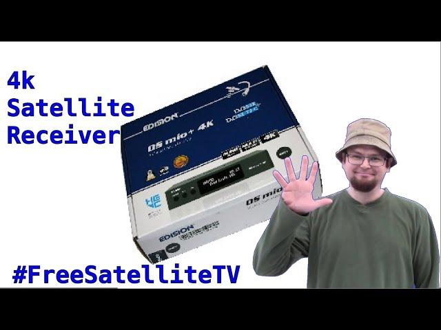 Edision OS MIO+ 4K UHD Free To Air Satellite Receiver