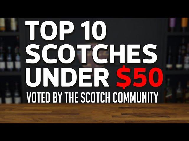 Top 10 Scotches Under $50 (Voted By The Scotch Community)