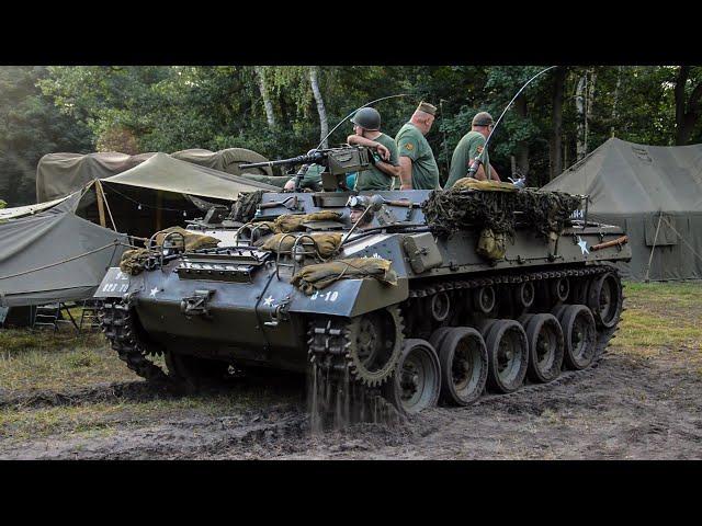 M39 Armored Utility Vehicle restored with original radial engine